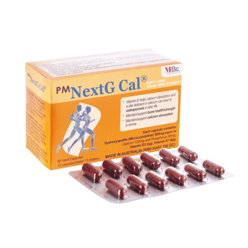 Lợi Ích Dài Hạn Khi Dùng Viên Uống Bổ Sung Canxi NextG Cal
