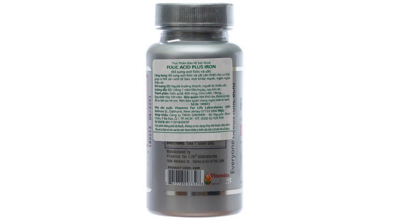 Độ Tin Cậy Của Folic Acid Plus Iron