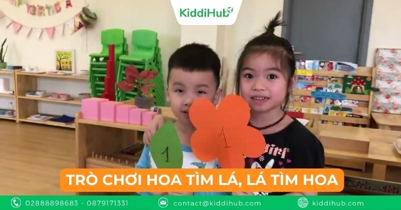 Trò chơi hoa tìm lá, lá tìm hoa