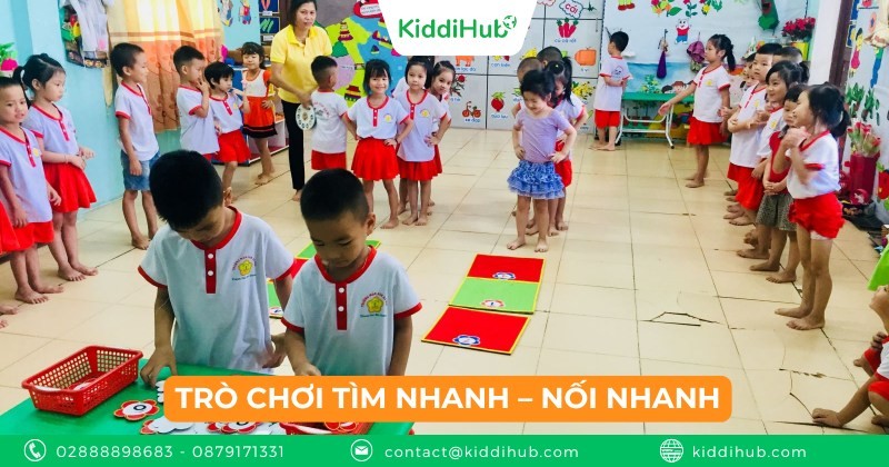 Trò chơi tìm nhanh – nối nhanh