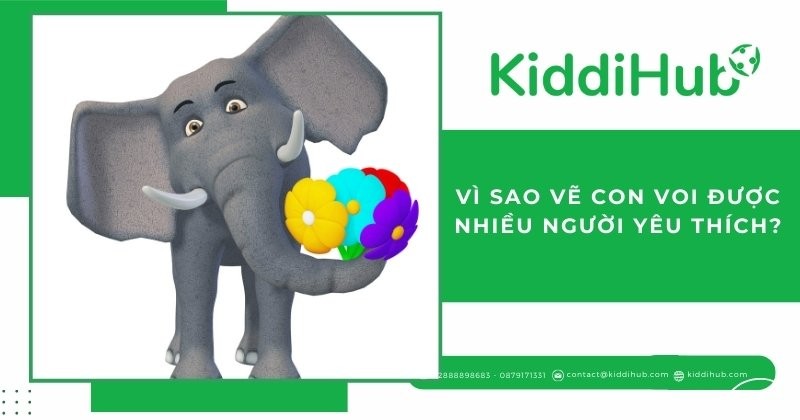 Vì sao vẽ con voi được nhiều người yêu thích?