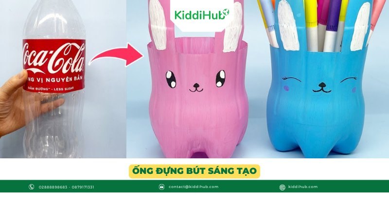 Ống đựng bút sáng tạo