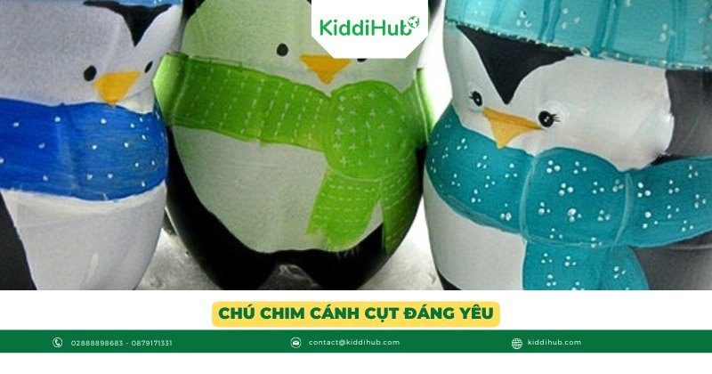 Chú chim cánh cụt đáng yêu