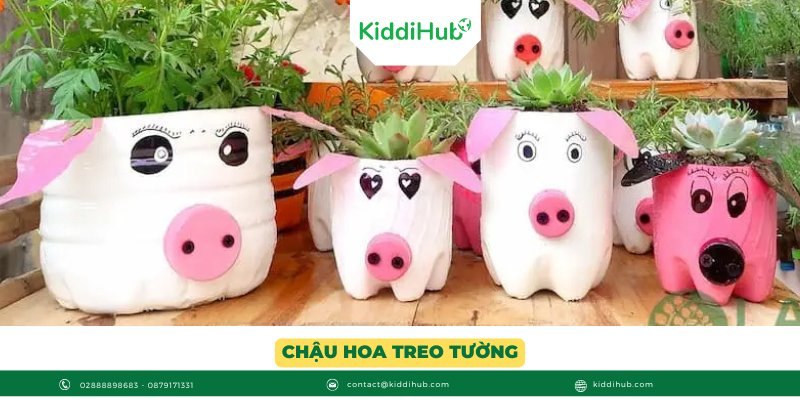 Chậu hoa treo tường