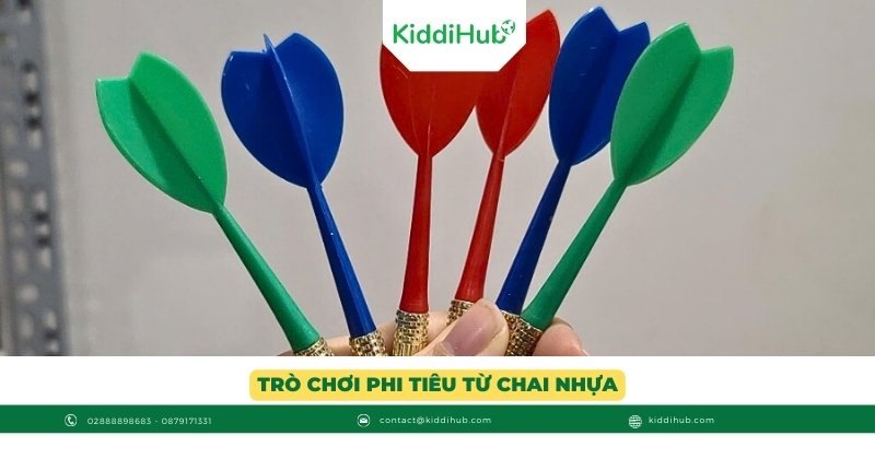 Trò chơi phi tiêu từ chai nhựa