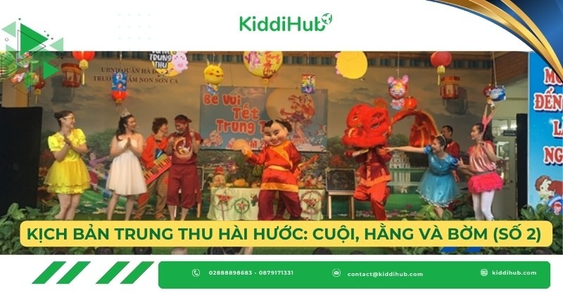 Kịch bản Trung thu hài hước: Cuội, Hằng và Bờm (số 2)