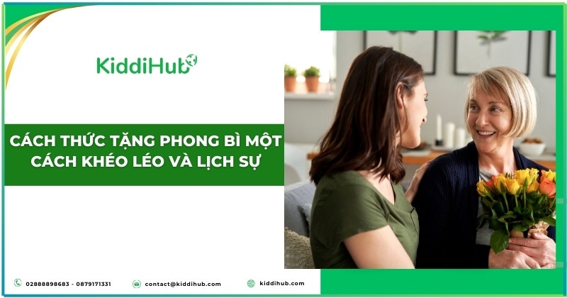Cách thức tặng phong bì cho cô giáo mầm non khéo léo và lịch sự