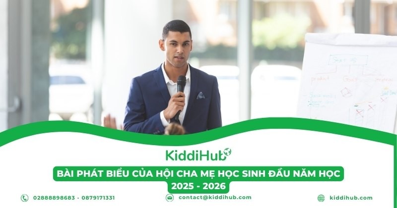 Bài phát biểu của hội cha mẹ học sinh đầu năm học 2025 - 2026