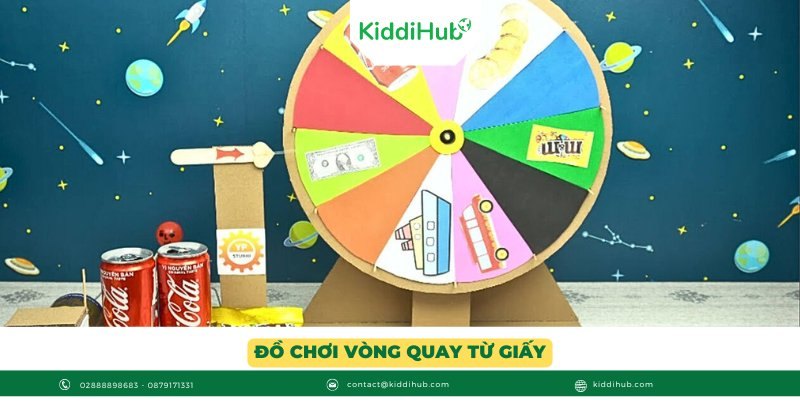 Đồ chơi vòng quay từ giấy