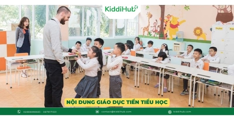 Nội dung giáo dục tiền tiểu học