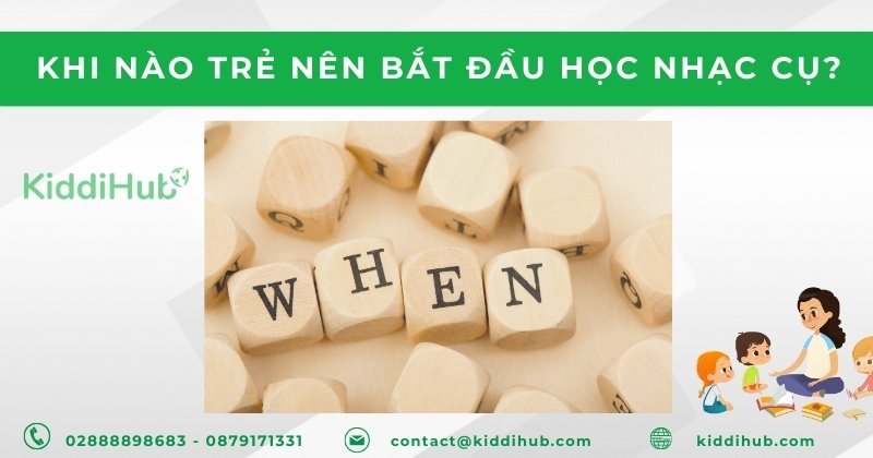 Khi nào trẻ nên bắt đầu học nhạc cụ?