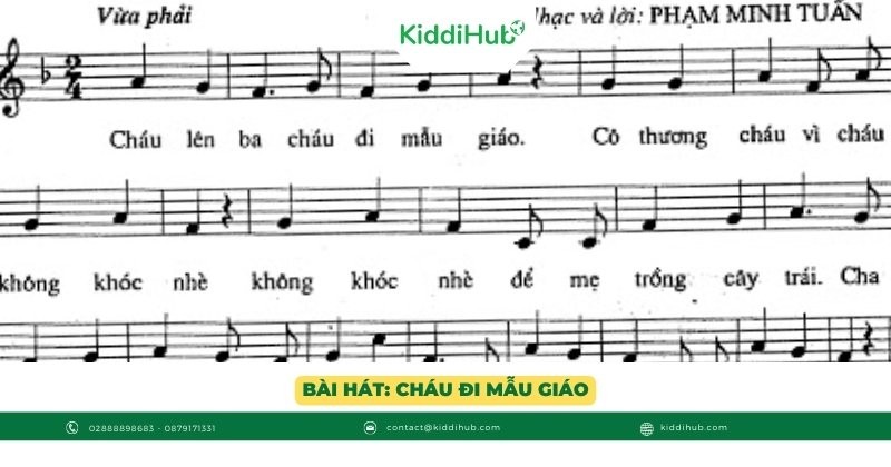 Bài hát: Cháu đi mẫu giáo