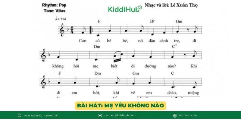 Bài hát: Mẹ yêu không nào?