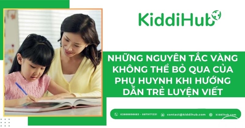 Những nguyên tắc vàng cha mẹ cần nắm vững