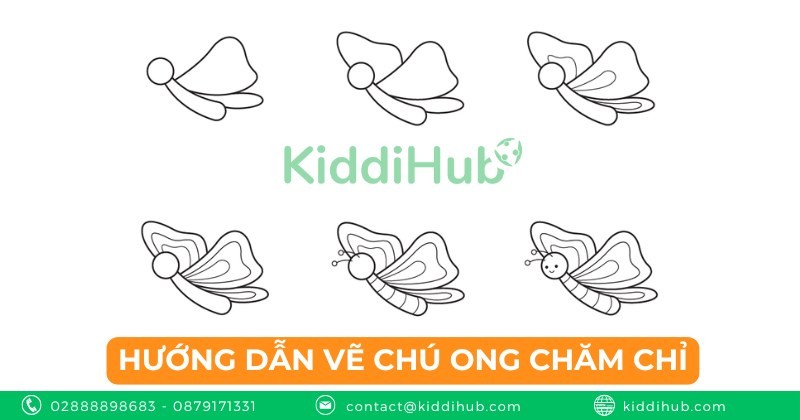 Hướng dẫn vẽ bướm đẹp và đơn giản