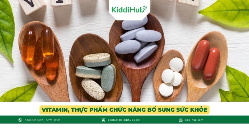 Vitamin, thực phẩm chức năng bổ sung sức khỏe