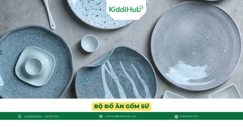 Bộ đồ ăn gốm sứ