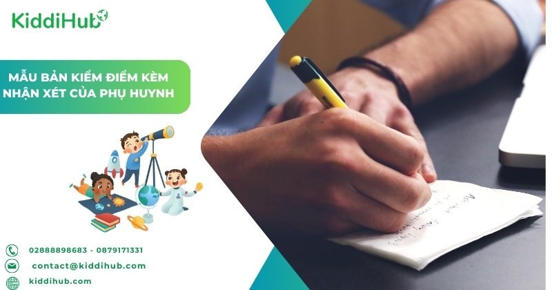 Mẫu bản kiểm điểm kèm nhận xét của phụ huynh