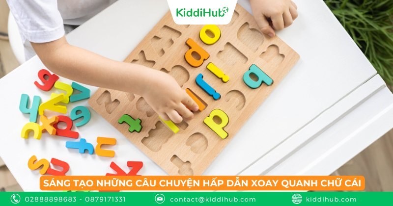Sáng tạo những câu chuyện hấp dẫn xoay quanh chữ cái