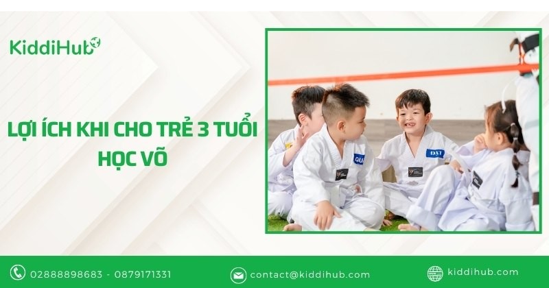 Lợi ích khi cho trẻ tham gia lớp dạy võ cho trẻ em