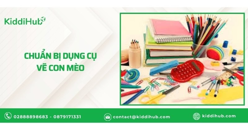 6 cách dạy bé vẽ con mèo đơn giản và đáng yêu