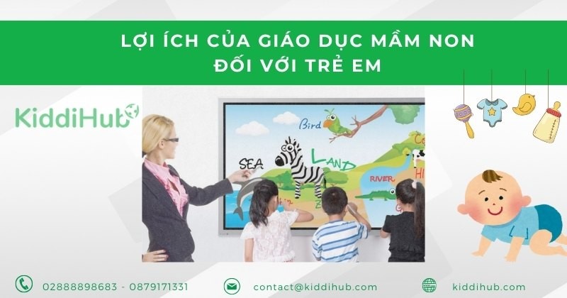 Lợi ích của giáo dục mầm non đối với trẻ em