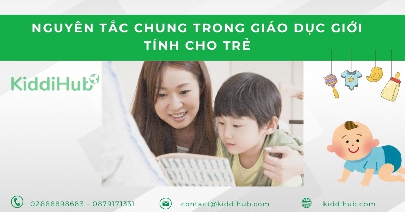 Nguyên tắc chung trong giáo dục giới tính cho trẻ