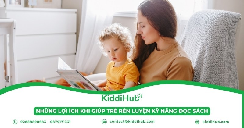 Những lợi ích khi dạy trẻ kỹ năng đọc sách