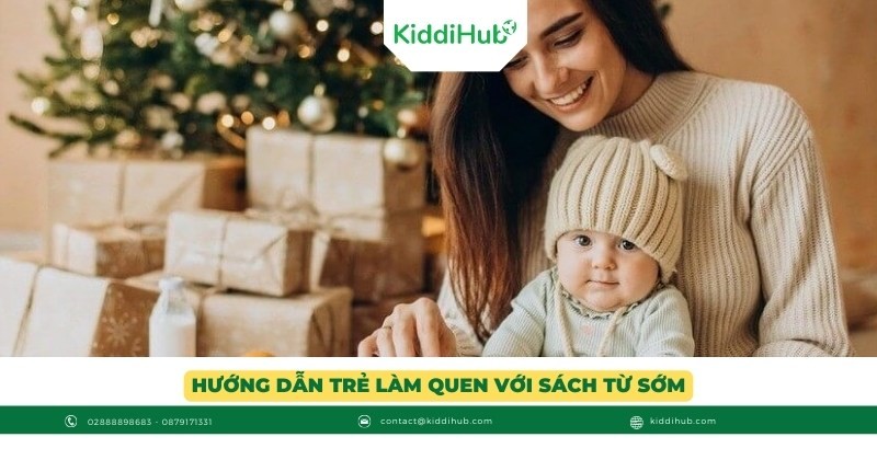 Hướng dẫn trẻ làm quen với sách từ sớm