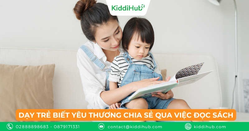Dạy trẻ biết yêu thương chia sẻ qua việc đọc sách, xem phim