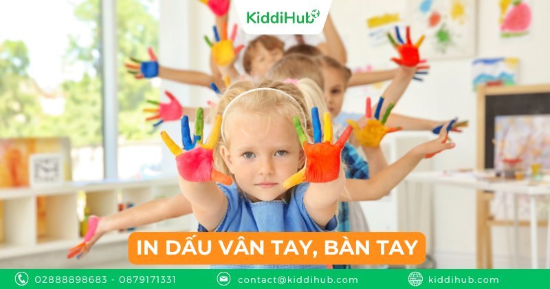 In dấu vân tay, bàn tay