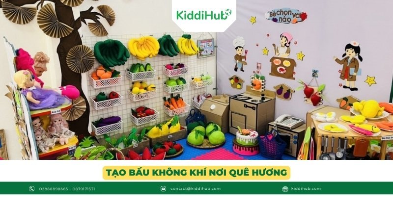 Tạo bầu không khí nơi quê hương
