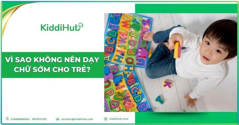 Quy định về dạy chữ cho trẻ mầm non: Vì sao không nên dạy chữ quá sớm?