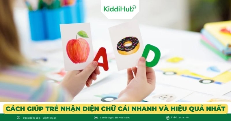 Cách giúp trẻ nhận diện chữ cái nhanh và hiệu quả nhất