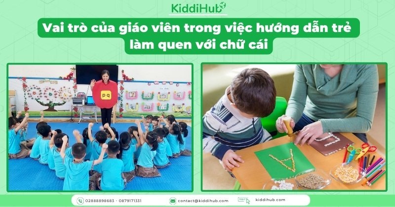 Vai trò của giáo viên trong việc hướng dẫn trẻ làm quen với chữ cái