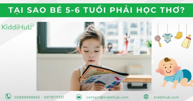 Tại sao bé 5-6 tuổi phải học thơ?