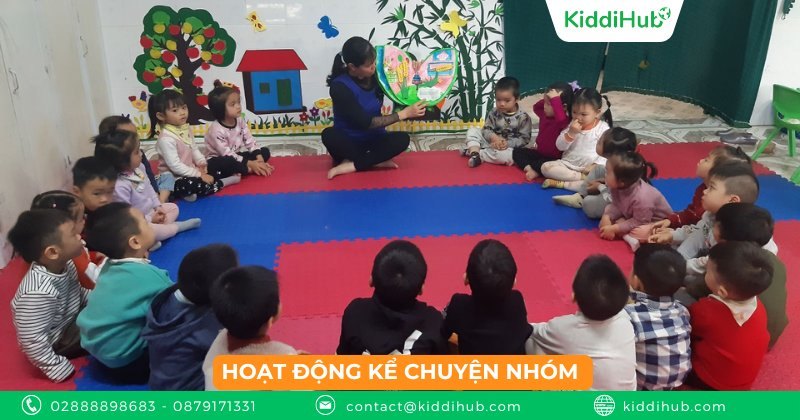 Hoạt động kể chuyện nhóm