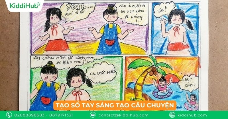Tạo sổ tay sáng tạo câu chuyện
