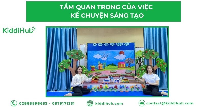 Tầm quan trọng của việc dạy trẻ kể chuyện sáng tạo