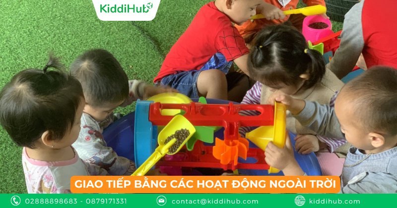Giao tiếp bằng các hoạt động ngoài trời