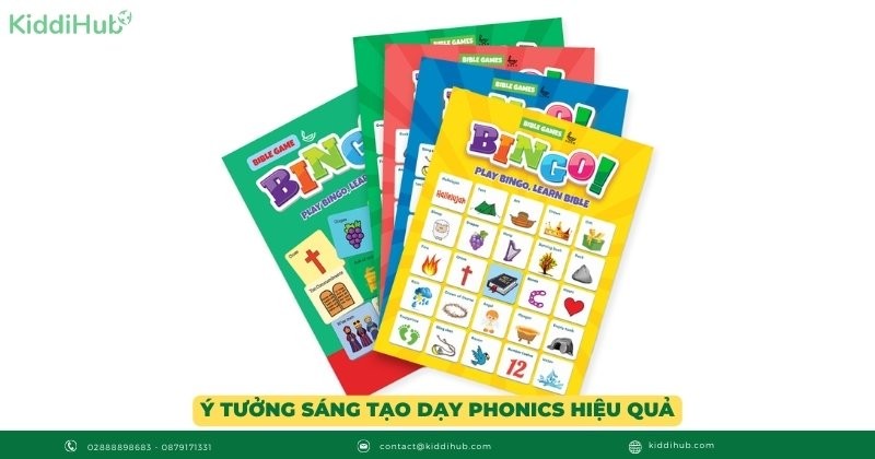 Những ý tưởng sáng tạo trong cách dạy phonics cho trẻ hiệu quả