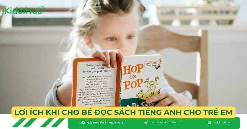 Lợi ích khi cho bé đọc sách tiếng anh cho trẻ em