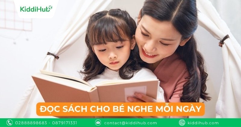 Đọc sách cho bé nghe mỗi ngày