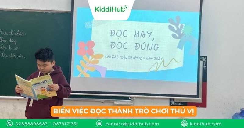 Biến việc đọc thành trò chơi thú vị