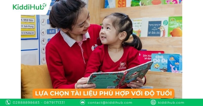 Lựa chọn tài liệu phù hợp với độ tuổi