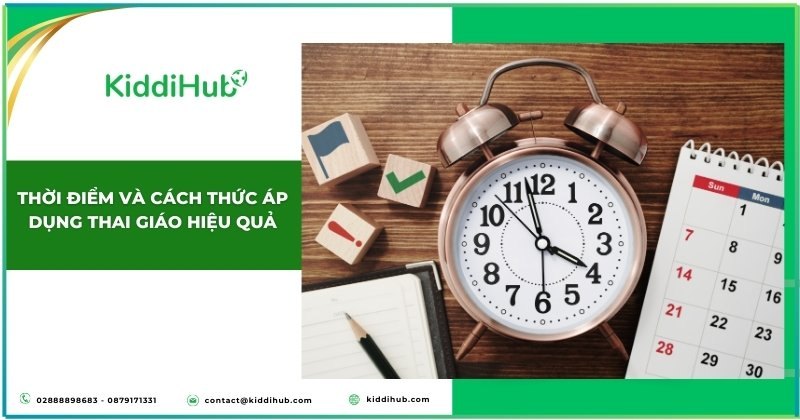 Thời điểm và cách thức áp dụng thai giáo hiệu quả