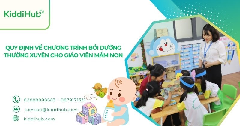 Quy định về chương trình bồi dưỡng thường xuyên dành cho GVMN