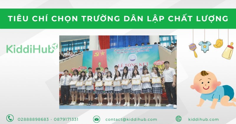 Tiêu chí chọn các trường thpt dân lập tốt ở tp.hcm