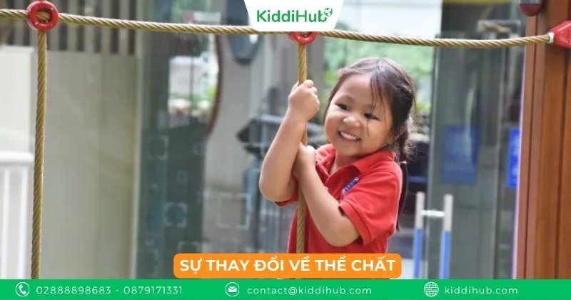 Sự thay đổi về thể chất