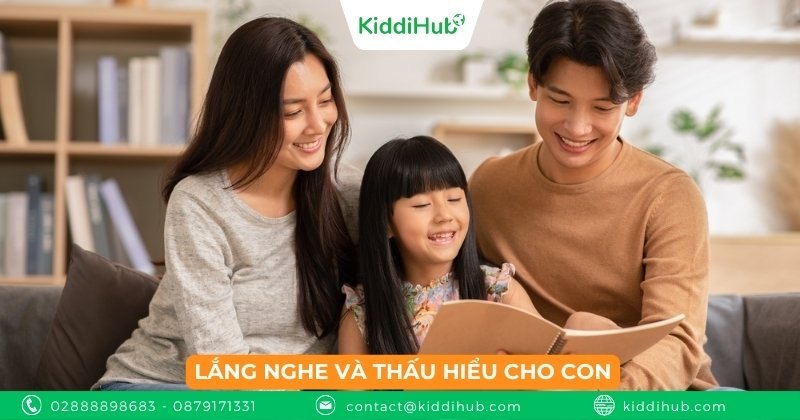 Lắng nghe và thấu hiểu cho con